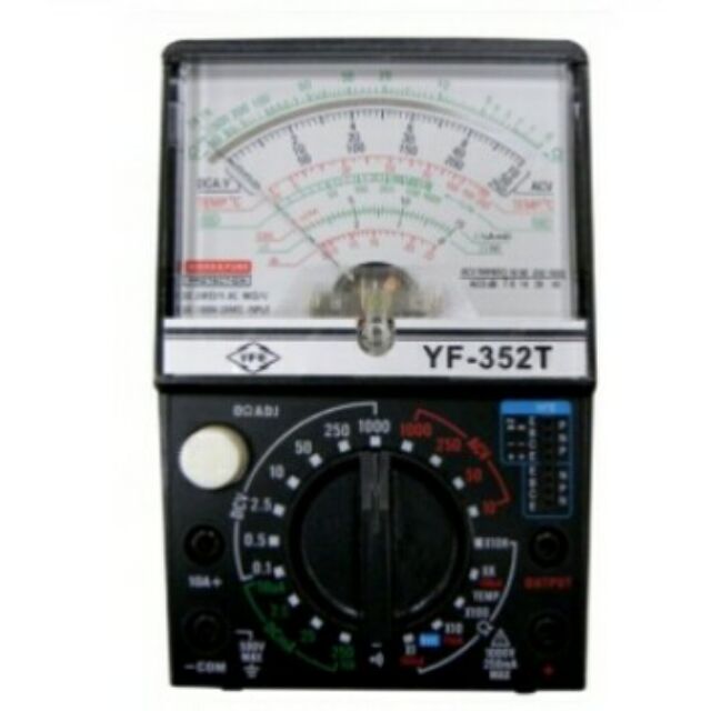 TENMARS YF-352T 指針式多功能電錶+溫度