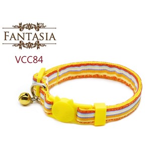 范特西亞 Fantasia【VCC84】成貓安全項圈(S) 安全插扣 防勒 貓項圈 鈴鐺
