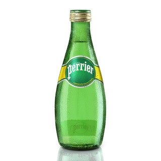 【宅配一箱就免運】只要$969元 Perrier 法國沛綠雅天然氣泡礦泉水 330mlx24瓶/箱(玻璃)