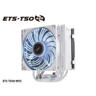 小白的生活工場*保銳ENERMAX (電競光斧ETS-T50A-WVS)CPU散熱器/白色36顆LED燈
