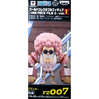 *盒損 現貨* 日版金證 WCF FILM Z VOL.1 弗朗基 佛朗基 海賊王 公仔