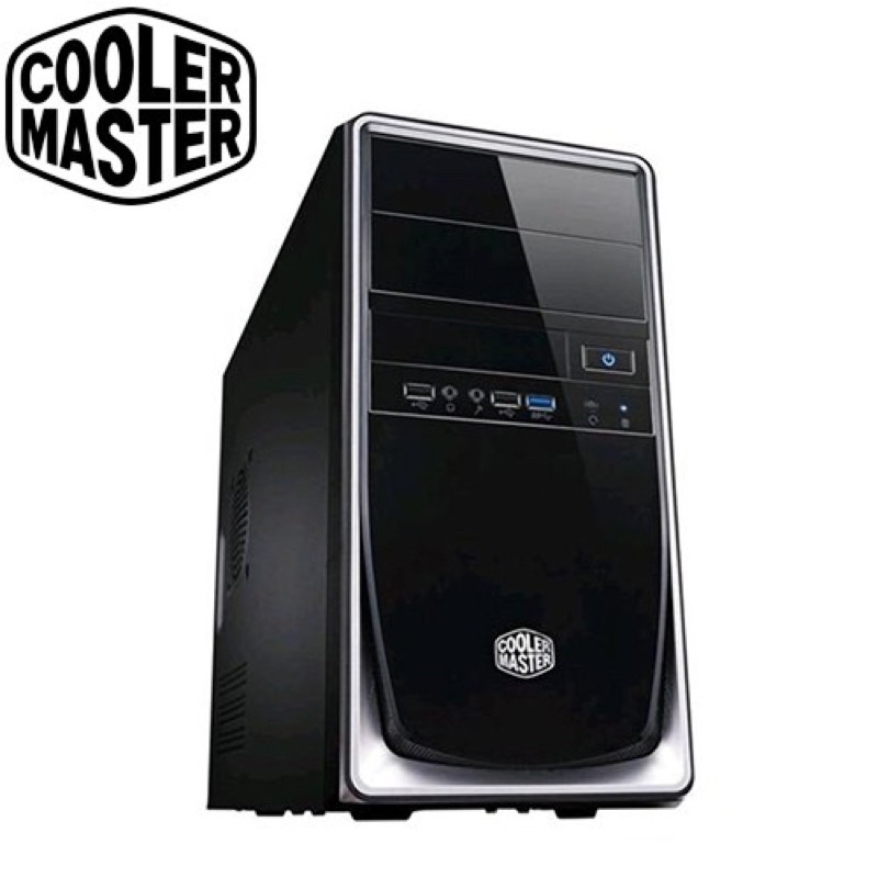 Cooler Master 酷碼 Elite 344 M-ATX 電腦機殼 小機殼 USB3.0 多彩版 (銀)