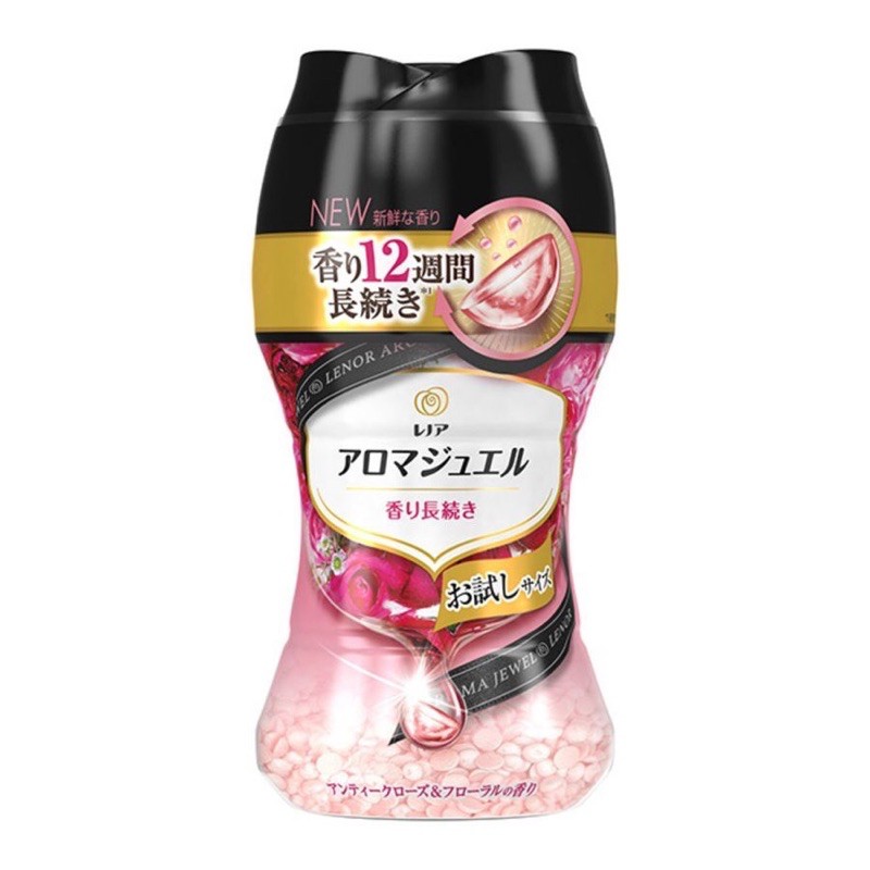 《日本P&amp;G寶僑 Lenor蘭諾》古典玫瑰 洗衣芳香顆粒 衣物香香豆 180ml/瓶