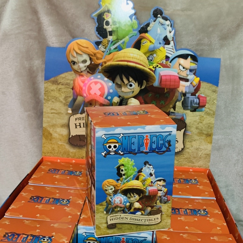 全新 代理版 One Piece 海賊王 航海王 Mighty jaxx 盲盒 盒玩 半剖 公仔 喬巴 佛朗基 吉貝爾