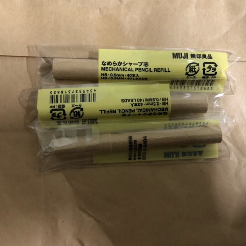 《莉菲雜貨鋪》日本 { MUJI 無印良品}  自動鉛筆專用筆芯  0.5mm B /2B / HB