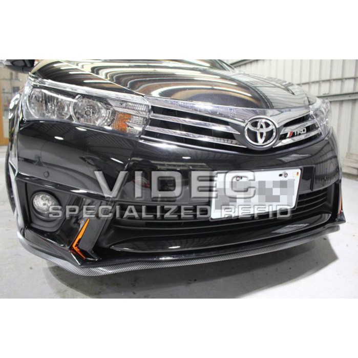 巨城汽車 HID 通用型 軟下巴 定風翼 卡夢樣式 各車系皆可安裝 ALTIS YARIS VIOS CAMRY