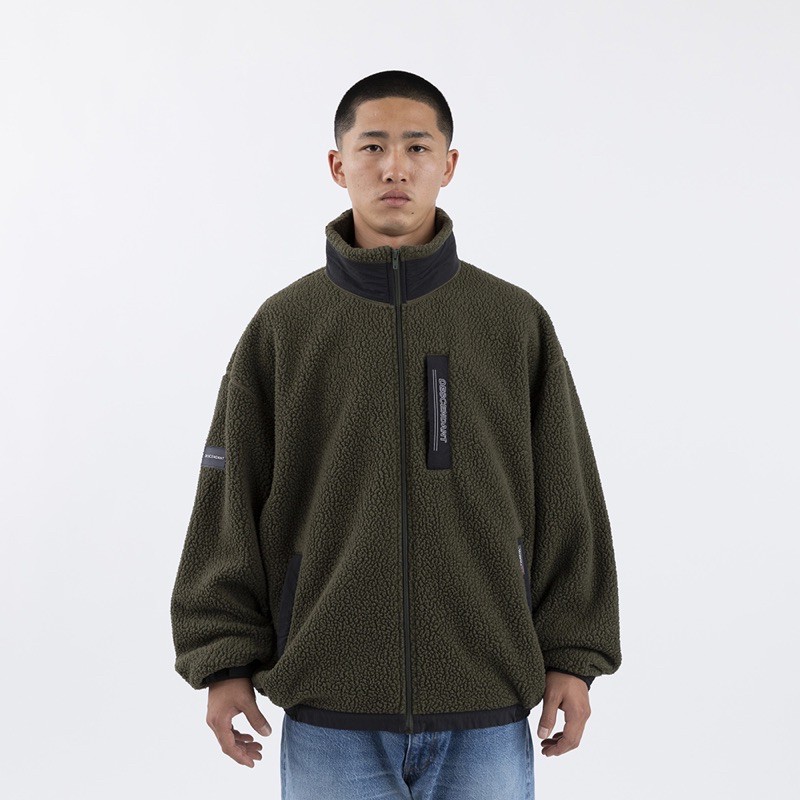 DESCENDANT DCDT 20AW BOMBAY FLEECE ZIP CARDIGAN 搖粒絨外套| 蝦皮購物