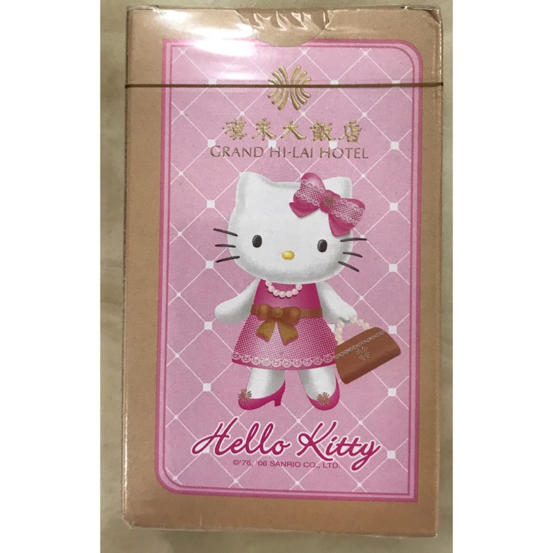 🎉全新現貨❤️Hello kitty*漢來大飯店 撲克牌