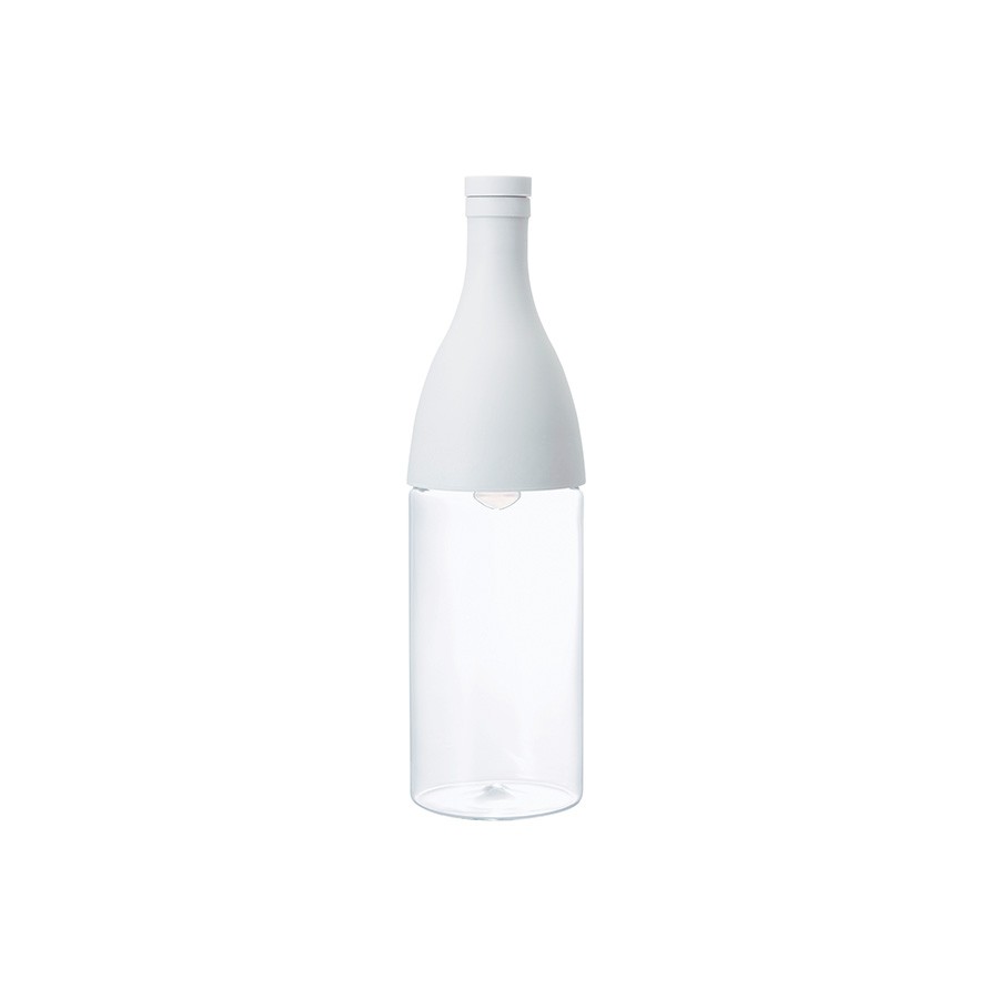 【HARIO】AISNE香檳瓶白色冷泡茶壺 FIE-80-PGR 白色【HARIO官方商城】