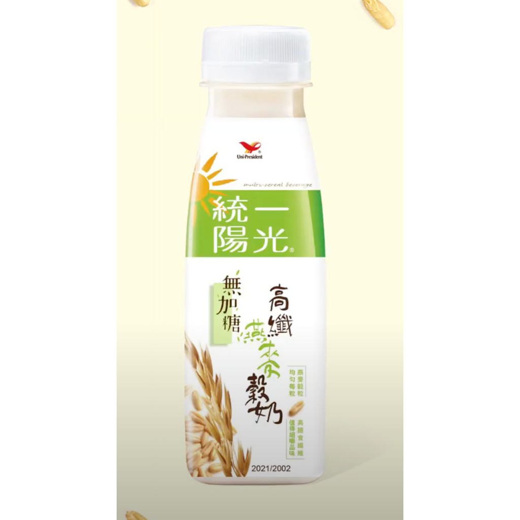 7-11 統一陽光無加糖高纖燕麥穀奶 300ml 售完為止 $15