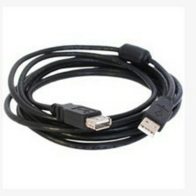 USB 2.0 延長線 1.5米 公對母 全銅 帶磁環 公頭 轉 母頭 轉 公頭