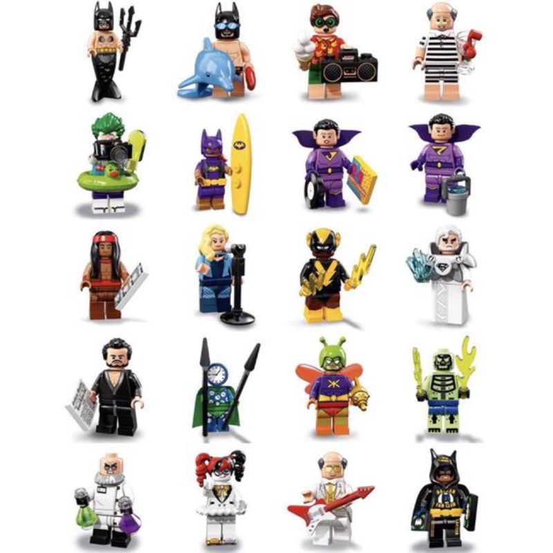 自取4180【台中翔智積木】LEGO 樂高 71020 蝙蝠俠人偶包 一套20隻 已拆封確認