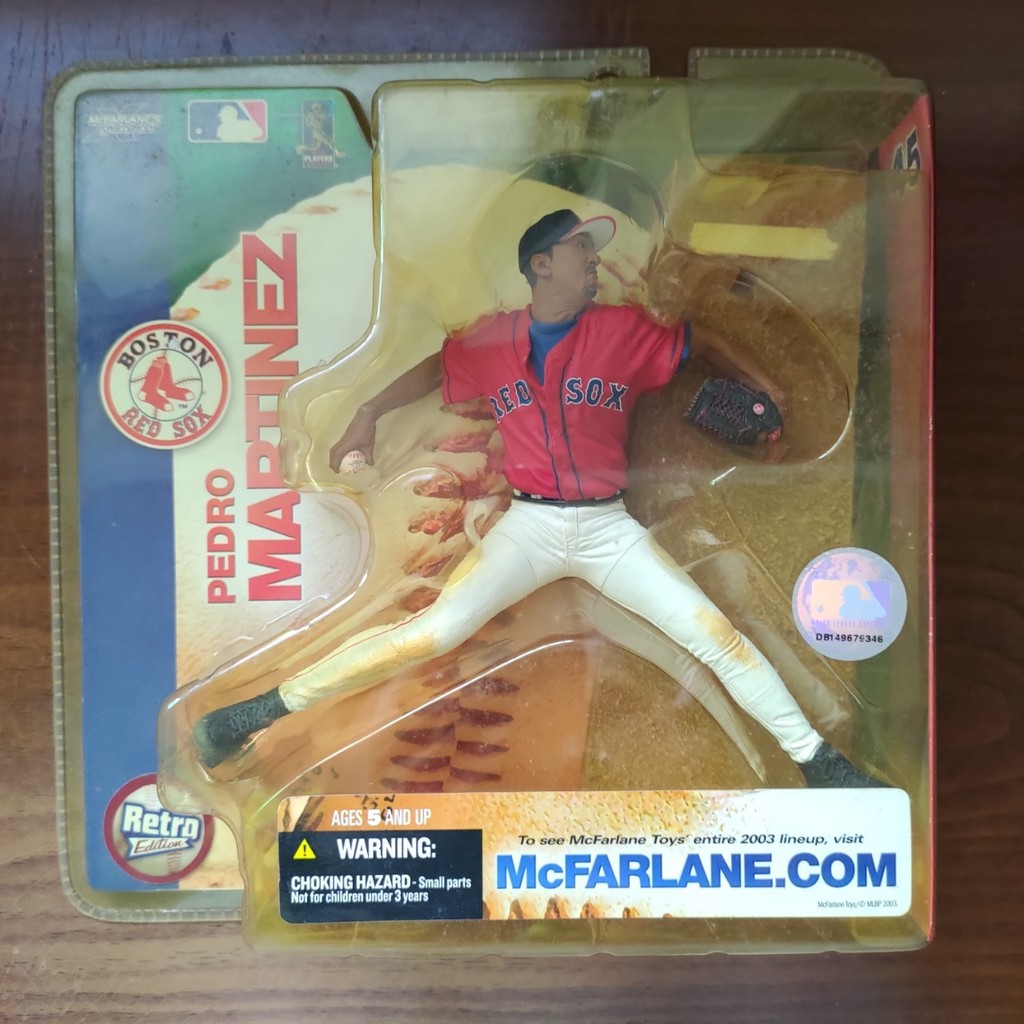 麥法蘭 Mcfarlane MLB 美國職棒大聯盟 Pedro Martinez 波士頓紅襪隊 復刻變體版