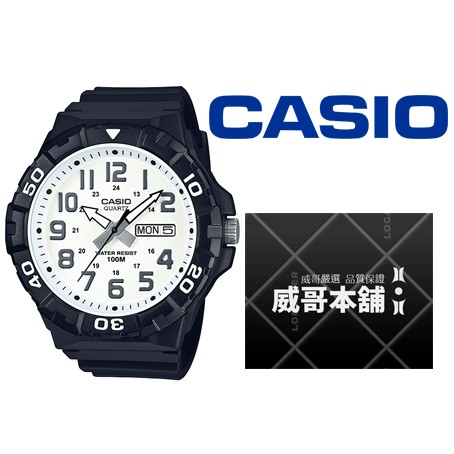 【威哥本舖】Casio台灣原廠公司貨 MRW-210H-7A 100米潛水運動風錶 RW-210H