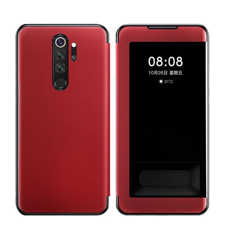 【直接接聽】適用 紅米Note 8 Pro 紅米Note8 Pro 免翻蓋接聽 皮套 保護套 保護殼 手機套 軟殼
