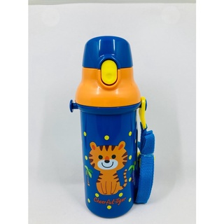 (小品日貨) 現貨在臺 日本製 SKATER 附揹帶 卡通虎 老虎 直飲 兒童水壺 480ml PSB5SANAG