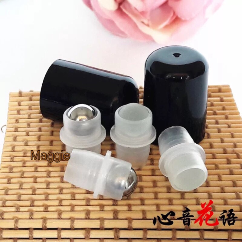 滾珠頭 帶蓋 空瓶利用精油瓶配置滾珠精油diy精油瓶通用 不含瓶 精油開瓶器 蝦皮購物