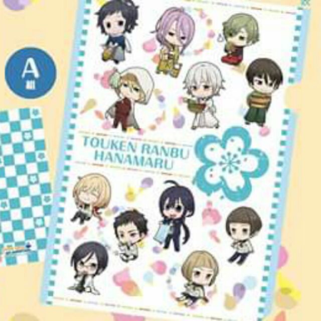 刀劍亂舞-花丸- x animate cafe 資料夾
