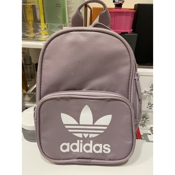 二手adidas淺紫色後背包