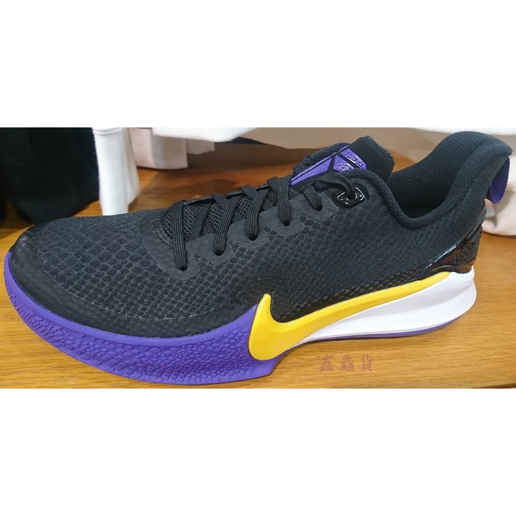 完售 2019 九月 NIKE MAMBA KOBE FOCUS 籃球鞋 黑紫黃 AJ5899-005 湖人