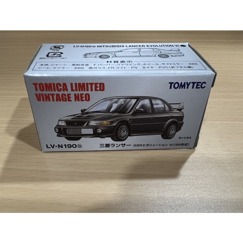 Boss 拍賣Tomytec LV-N190b Mitsubishi Lancer EVO GSR VI 99年式黑| 蝦皮購物