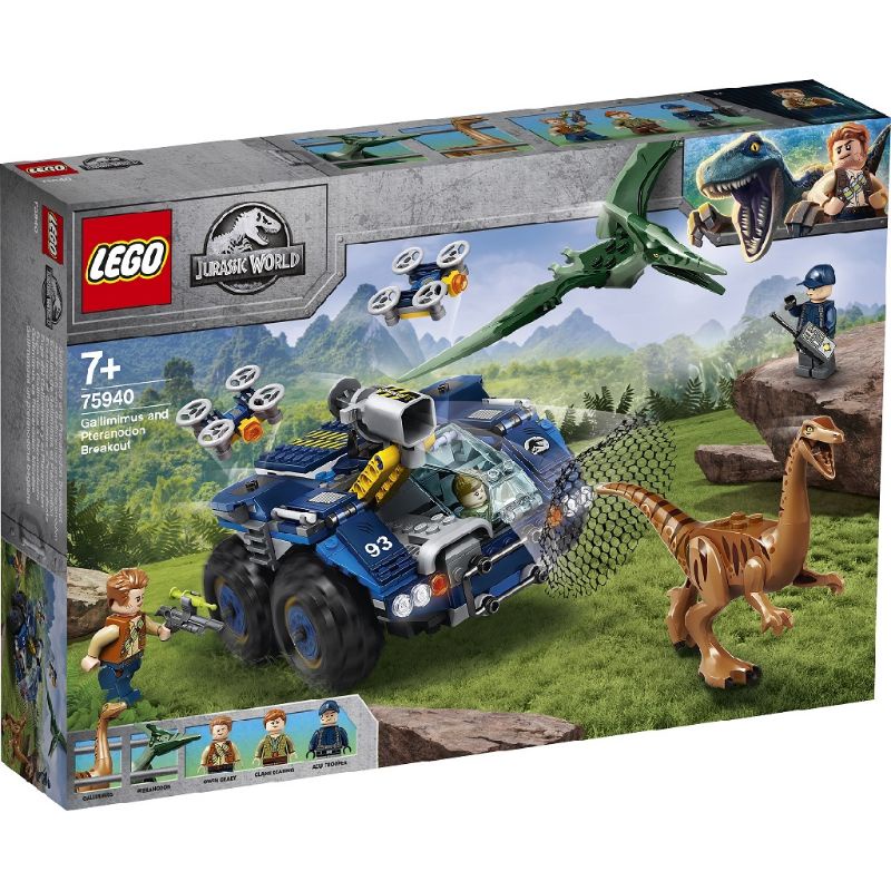 [qkqk] 全新現貨 LEGO 75940 補捉翼龍與似雞龍 樂高侏羅紀系列