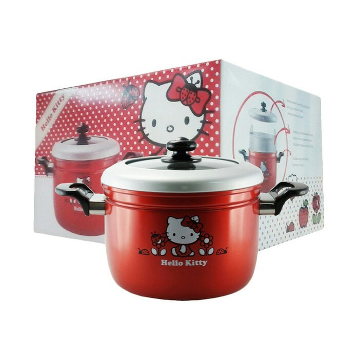 Panca Guna 蒸鍋 Hello Kitty Colan 24 厘米玻璃蓋