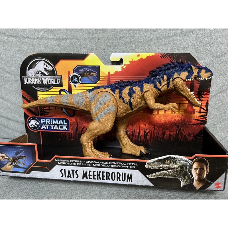 全新現貨 侏羅紀世界 Jurassic 西雅茨龍 撒特斯龍 Siats 暴龍 小藍 歐文 迅猛龍 美泰兒