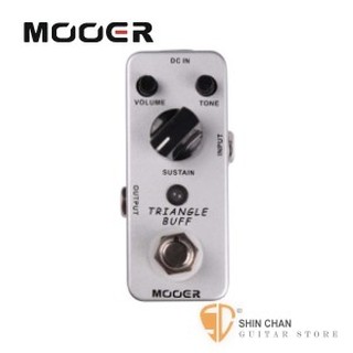 小新樂器館 | Mooer Triangle Buff 破音Fuzz效果器【Fuzz Pedal】【Micro系列TB】