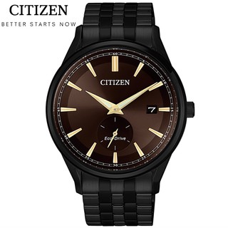 CITIZEN星辰錶 GENT'S 父親節推薦款光動能腕錶 BV1115-82X黑x棕 /40mm