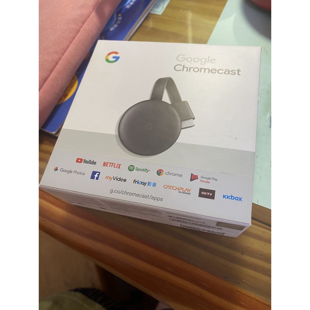 [二手]2019年 全新一代CHROMECAST HDMI媒體串流播放