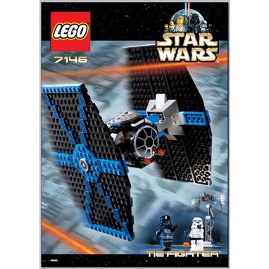 ||高雄 宅媽|樂高 積木|| LEGO“ 7146 TIE Fighter 樂高 星際大戰 鈦戰機 2001版"