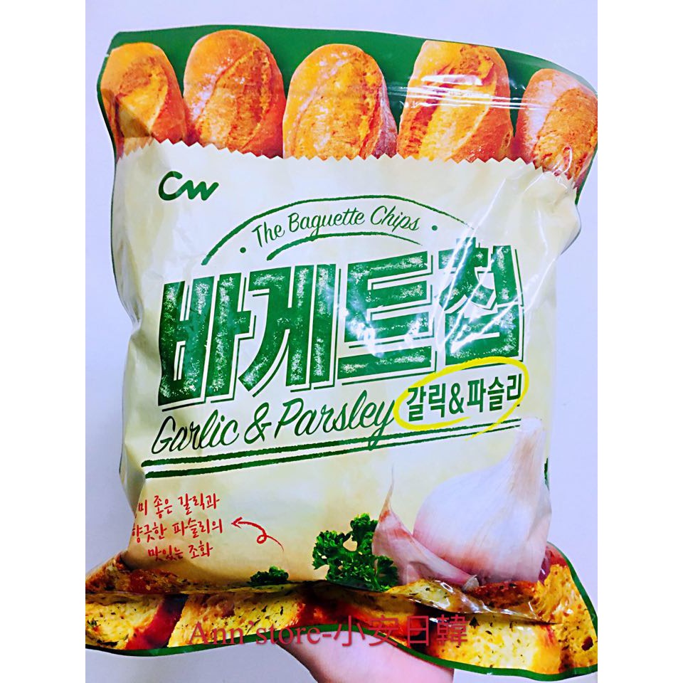 現貨 韓國 CW 大蒜麵包餅乾 400g 重量包