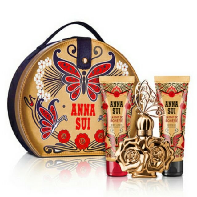 【ANNA SUI】波希女神甜蜜假期禮盒-香水50ml+身體乳90ml+沐浴膠90ml