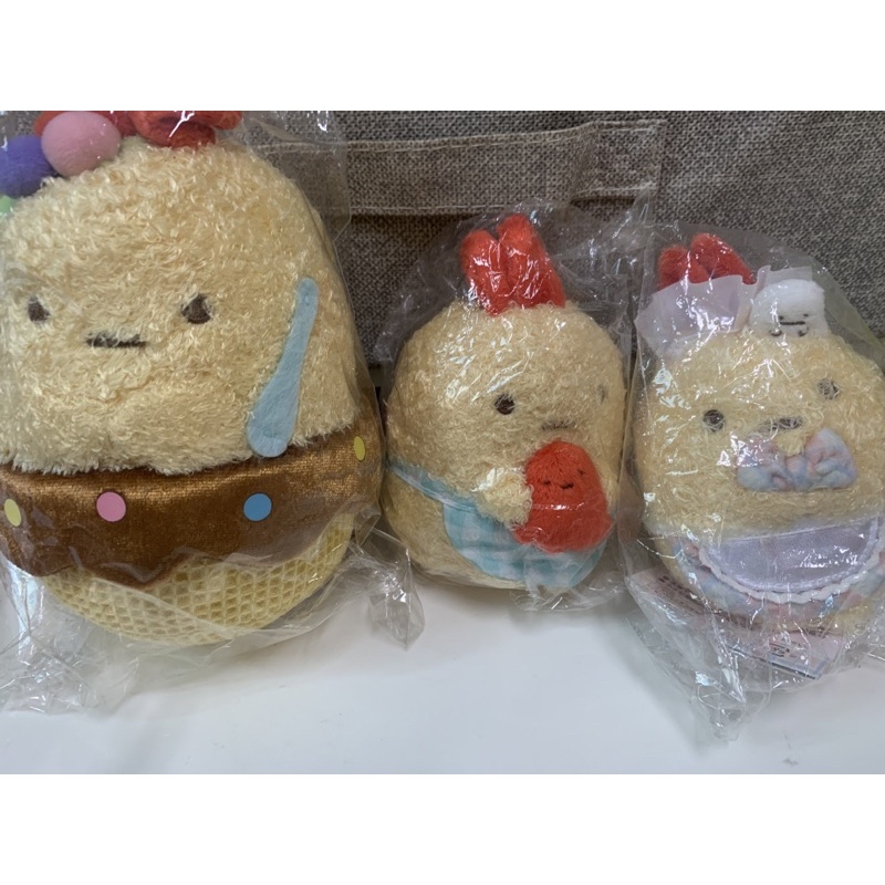 角落生物 炸蝦 沙包 展覽 限定 日本 正版 娃娃 絕版 香腸 廚師