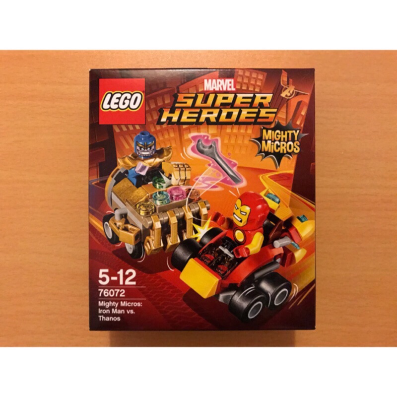 76072 LEGO 樂高 超級英雄 鋼鐵人 vs. 薩諾斯