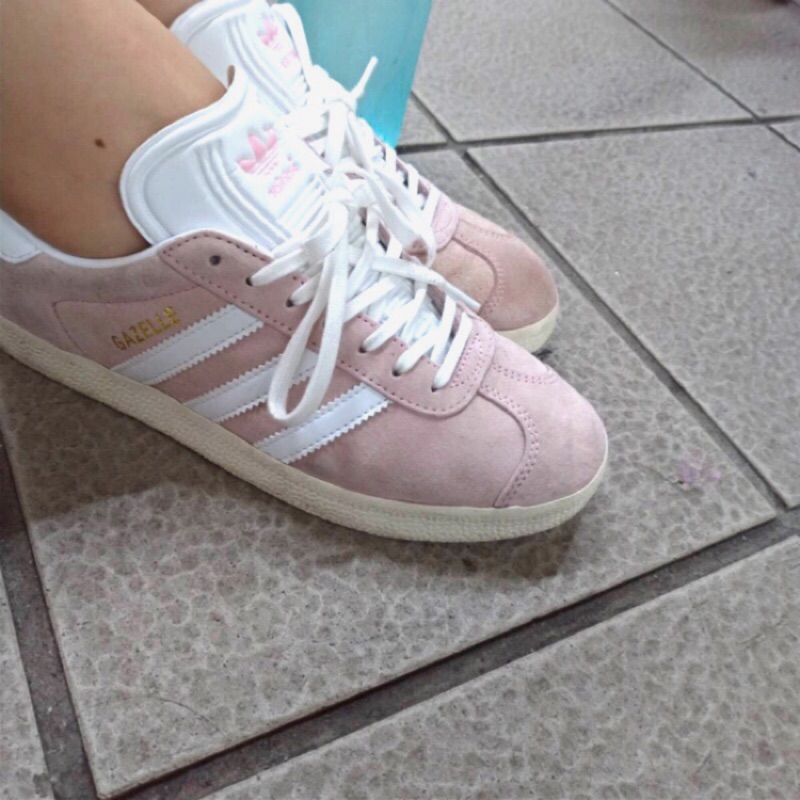 大降價！！Adidas GAZELLE 粉色女鞋