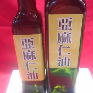 冷壓初榨黃金亞麻仁油.一大一小優惠組合