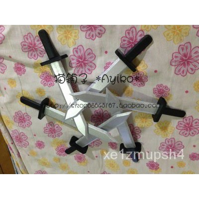 東方project紅魔城 十六夜咲夜cos刀 萬用塑料十六夜刀小匕首短劍 cos道具 cosplay.fm❤