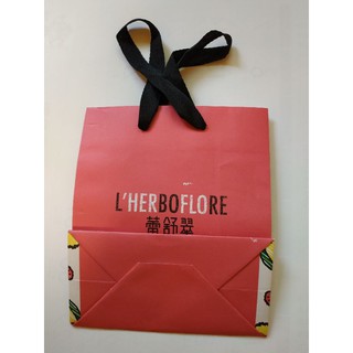 蕾舒翠 紙袋 尺吋約20*17*8公分