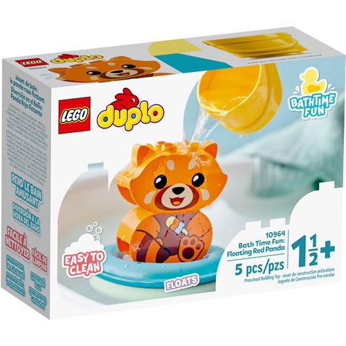 LEGO樂高 LT10964快樂洗澡趣：漂浮小貓熊 2022_Duplo 得寶系列