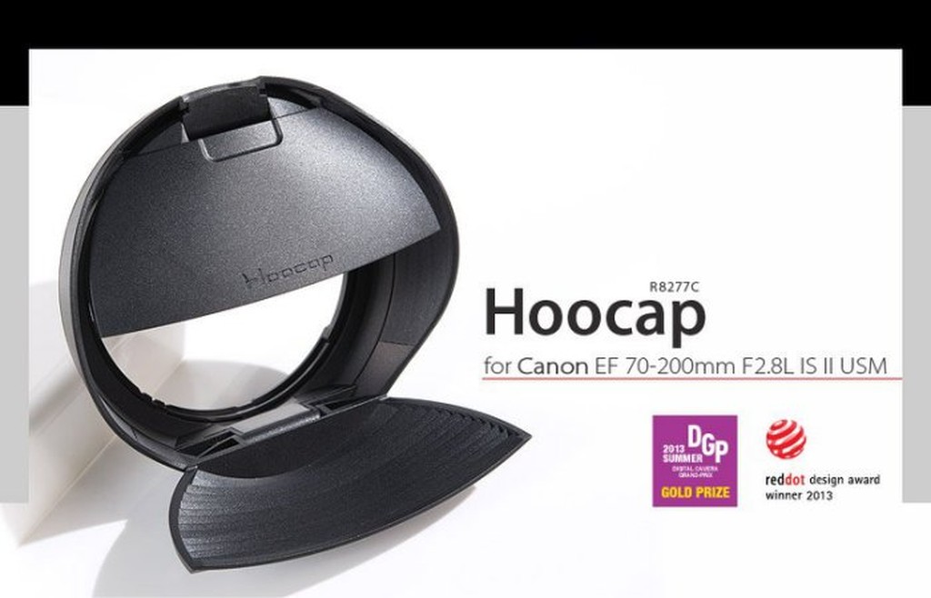 又敗家｜台灣製造HOOCAP半自動鏡頭蓋R8277C適Canon遮光罩EF 70-200mm F2.8L IS II