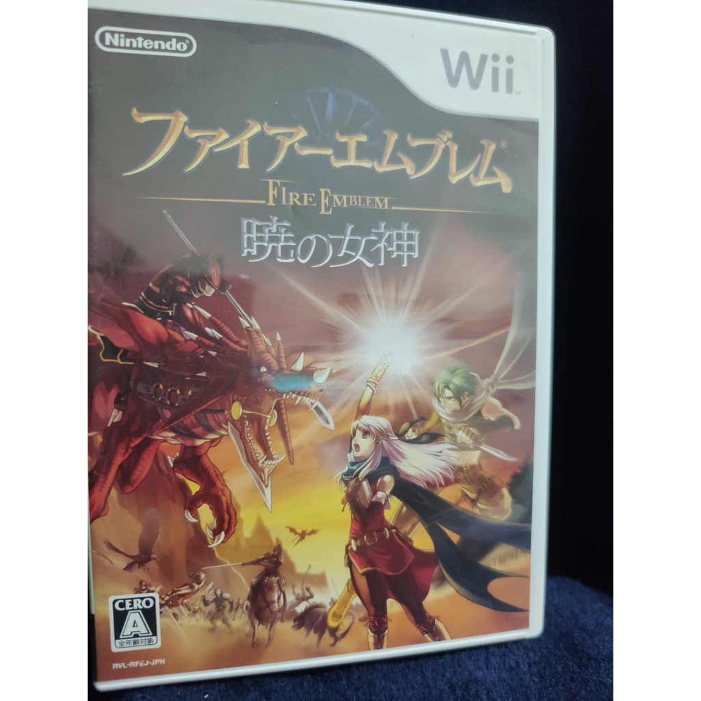 wii遊戲片 聖火降魔錄 曉之女神（日文版） 無刮美品 二手