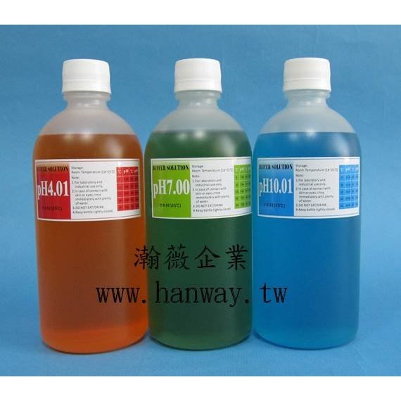 Ph緩衝液ph標準液ph校正液 全華精密chuanhua Precision