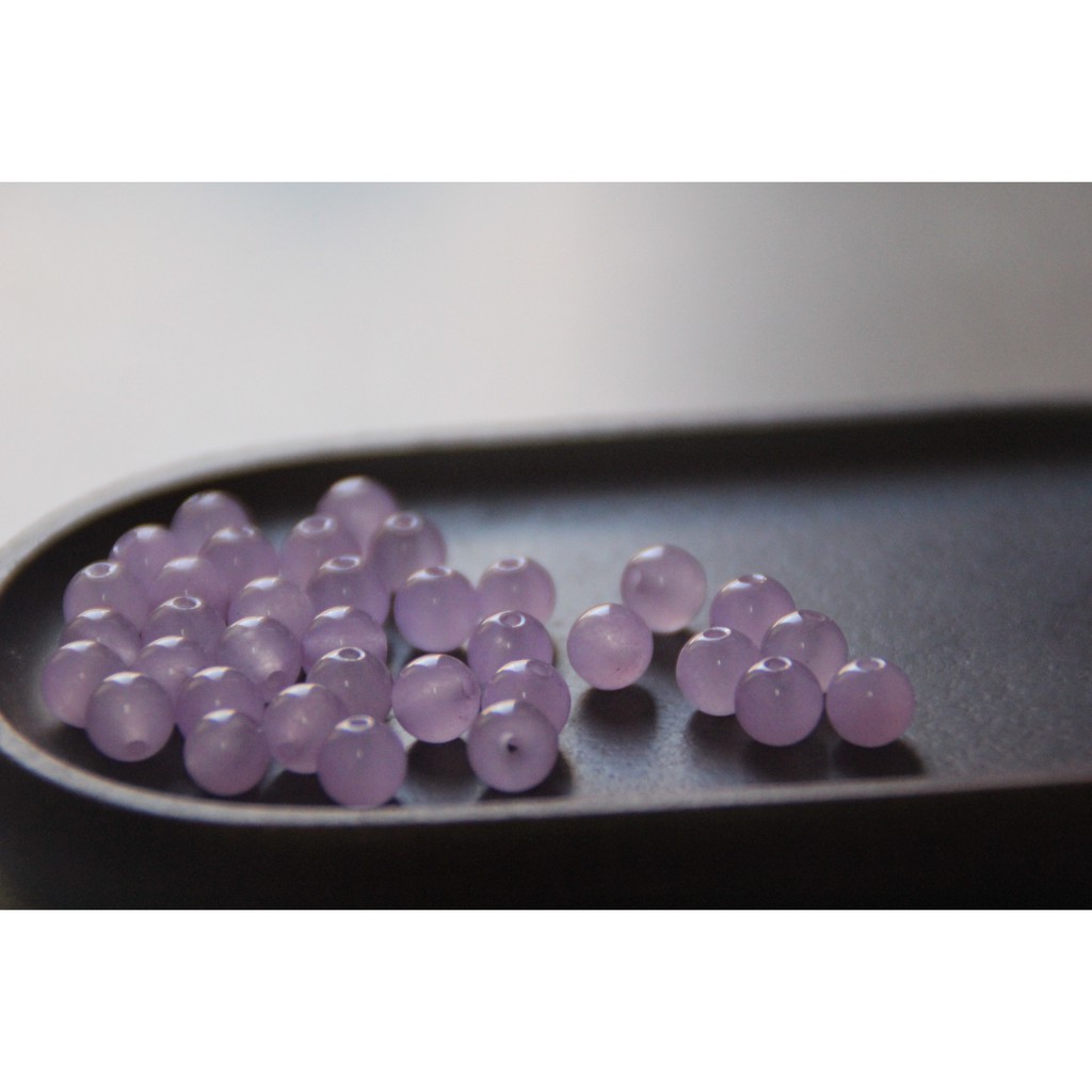 紫玉隨天然石珠