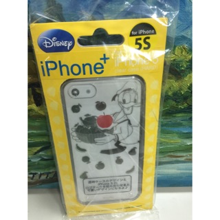 日本 迪士尼 iPhone 5/5s 唐老鴨 透明 手機保護殼