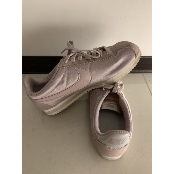 二手 Nike Cortez Nylon 粉紫色 阿甘鞋 紫色 阿甘女鞋 25號 台灣少見 不撞鞋
