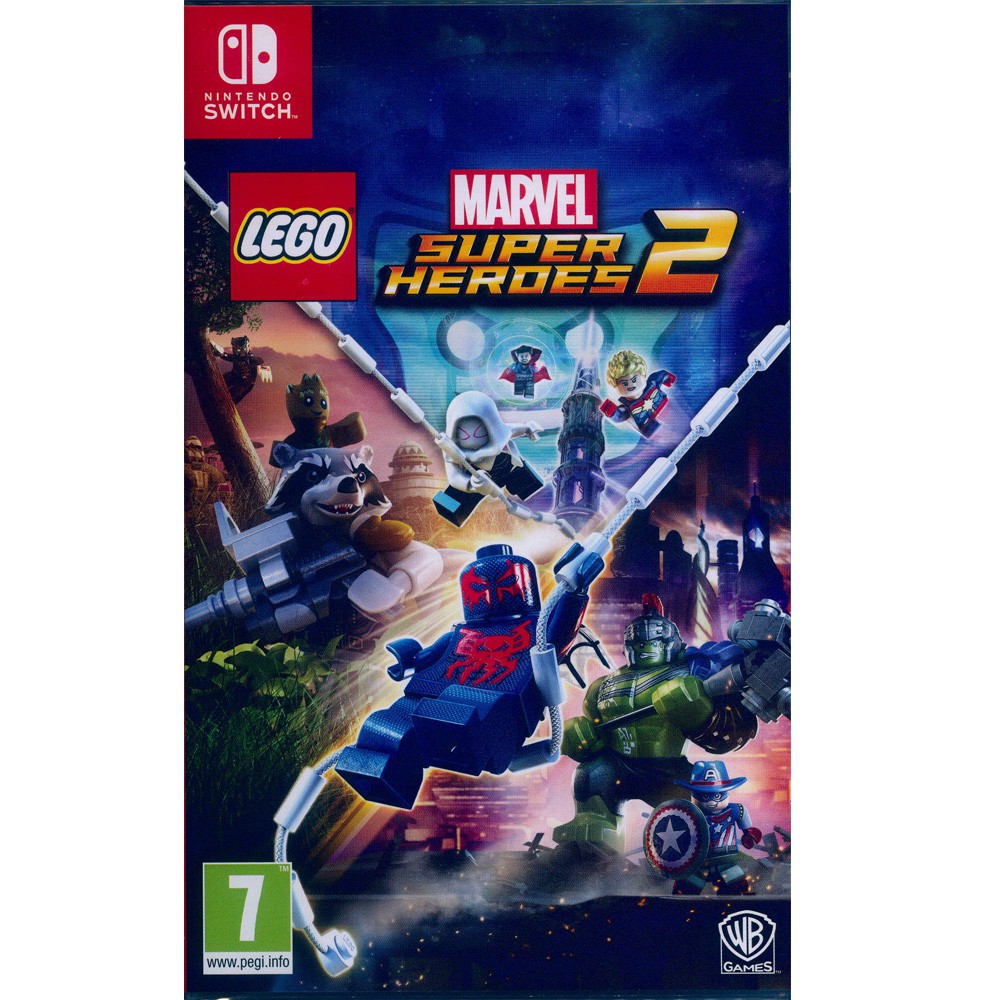 NS SWITCH 樂高漫威超級英雄 2 中英文歐版 附道具密碼表 LEGO MARVEL 2【一起玩】(現貨全新)