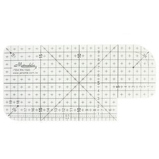 缝份燙斗定規尺 (口袋折角) RN-1020 同Clover熨斗用定規尺 熨斗用止滑定規尺