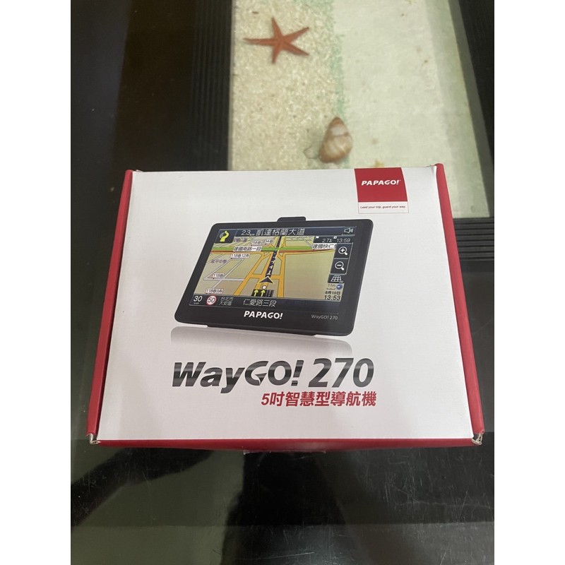PAPAGO WayGO 270! 五吋導航機GPS 極新 區間測速 2021出廠